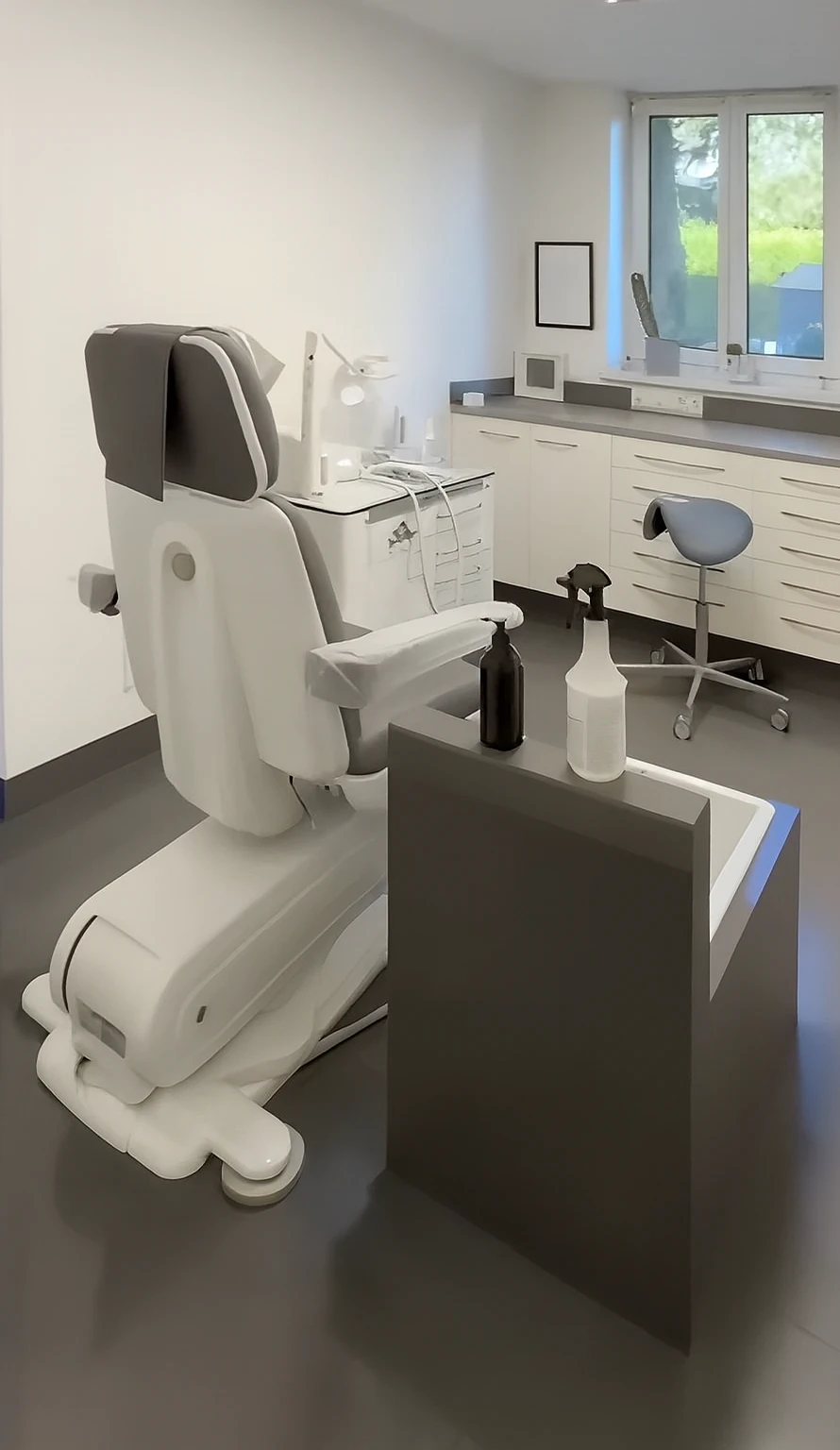 Behandlungsplatz mit moderner Ausstattung